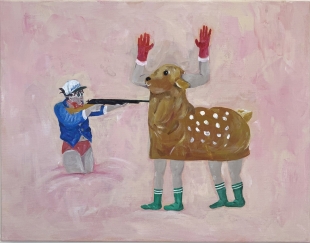 八駿圖系列-指鹿為馬