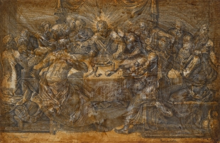 After Frans Floris “The Last Supper” (c. 1570 – c.