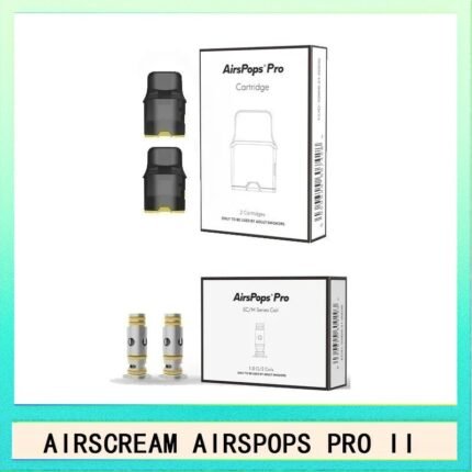 AIRSCREAM AIRSPOPS PRO II氣泡2代煙彈空倉霧化芯成品芯 - 空倉2入